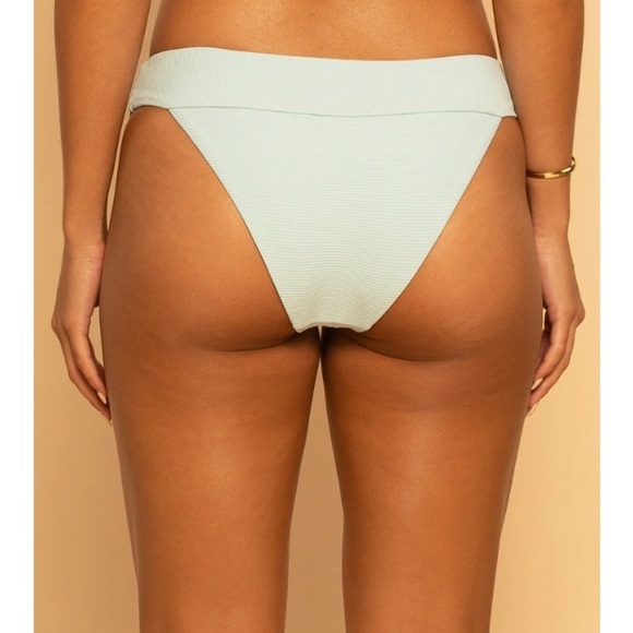 Shore Bimini mint green swim bottom size M new with tag, hiphuger - Picture 2 of 3